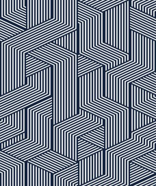 3D boyutsal çizgili küpsüz desen, çizgiler ve kutular ile geometrik sonsuz doku, mimari tema, siyah ve beyaz grafik tasarım arkaplan resmi.