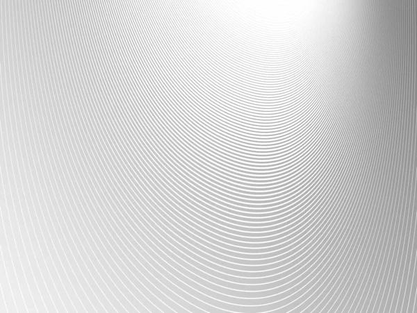 Fond Abstrait Linéaire Lignes Vectorielles Perspective Lignes Courbe Onde Mouvement — Image vectorielle