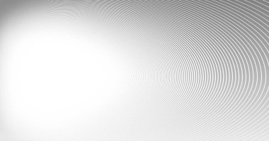 Üç boyutlu perspektif vektörü soyut arkaplan, dinamik doğrusal minimal tasarım, boyutsal ve hareketli dalgalı gri çizgiler.