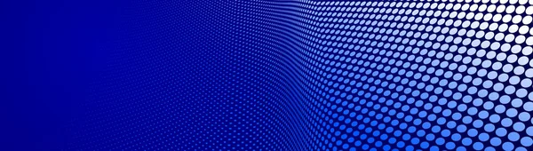Dark Blue Dots Perspective Vector Abstract Background Multimedia Internet Information — Vettoriale Stock