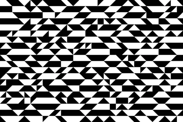 Kaotik Soyut Mozaik Vektör Dikişsiz Arkaplan Geometrik Fayans Deseni Tasarım — Stok Vektör