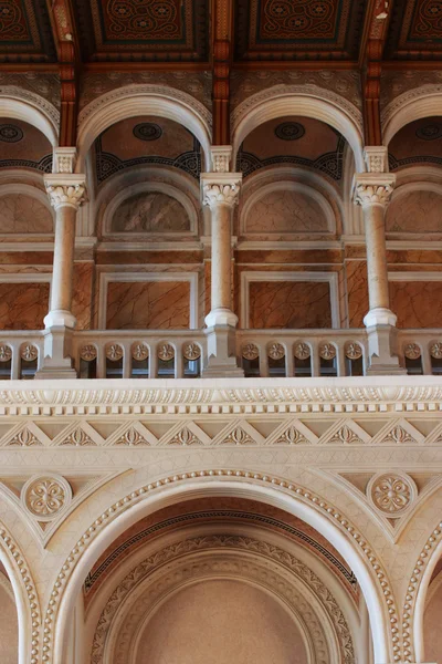 Mozaika Wnętrze budynku średniowiecznego pałacu (Europa Wschodnia) — Zdjęcie stockowe