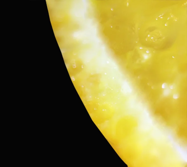 Лимон на відсутньому фоні — стокове фото