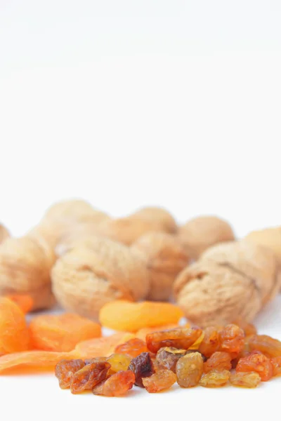 Dry fruits background — Stock Photo, Image