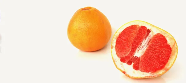 Grapefruit als Symbol für gesunde Ernährung und Ernährung — Stockfoto