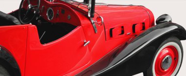 Retro araba parçası