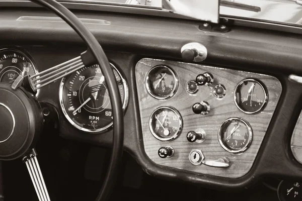 Retro Car fragment — Stock Photo, Image