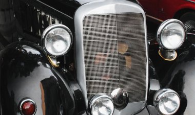 Retro araba parçası