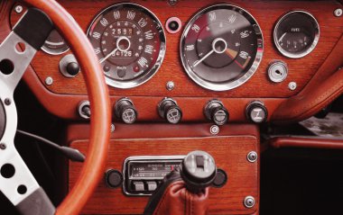 Retro araba parçası