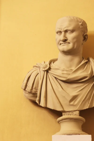 ローマ帝国の皇帝 titus fespasian — ストック写真