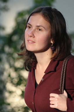 güneş ışığı güzel kız