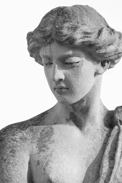 Olympic Goddess Love Antique Mythology Afrodita Venus Estatua Antigua Fragmento — Foto de Stock