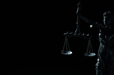 Zeus ve Themis 'in bakire masumiyet ve saflık tanrıçası Astrea' nın (Astrea, Astria) heykeli.. 