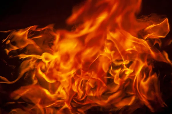 불꽃은 고통의 상징으로 — 스톡 사진