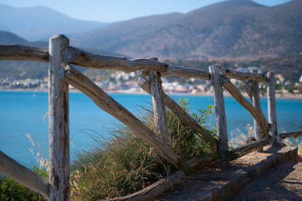 Yaz Tatilinin Seyahatin Dinlenmenin Sembolü Olarak Deniz Kıyısının Ruh Hali — Stok fotoğraf