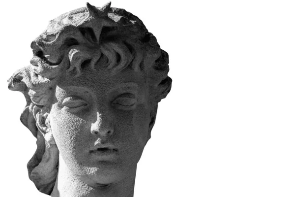 Szerelem Olimpiai Istennője Antik Mitológiában Aphrodité Vénusz Ősi Szobor Töredéke — Stock Fotó