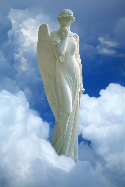 Angel Heaven Sky Background Vertical Image — Stockfoto