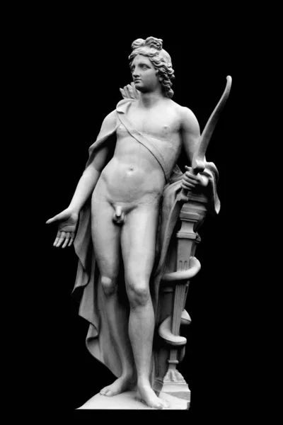 Ancient god of archery, music and dance, arts and prophecy, healing and diseases Apollo.