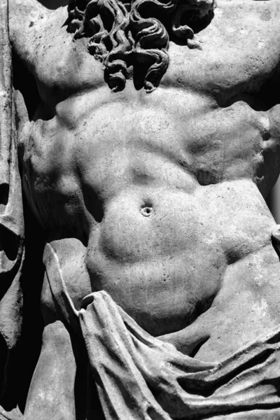 Тіло Могутнього Бога Зевса Юпітер Король Олімпійських Богів Правитель Неба — стокове фото