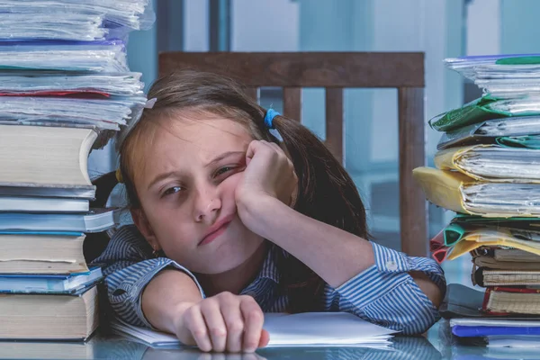 Burnout and failure at work concept. Angry and exhausted young office business girl losing temper in the office. Horizontal image.