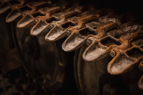 Verbrande Russische Tanks Het Grondgebied Van Oekraïne Als Symbool Van — Stockfoto