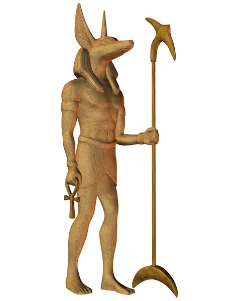 Anubis de la mitología egipcia — Foto de Stock