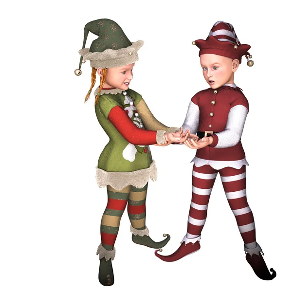 Dzieci elfów — Zdjęcie stockowe