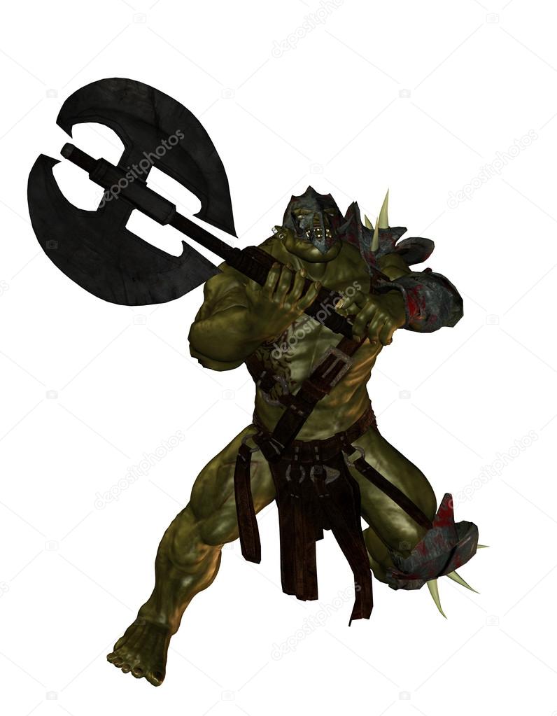 Orc with Axe