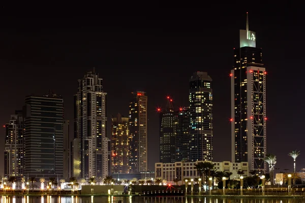 Dubai gece — Stok fotoğraf