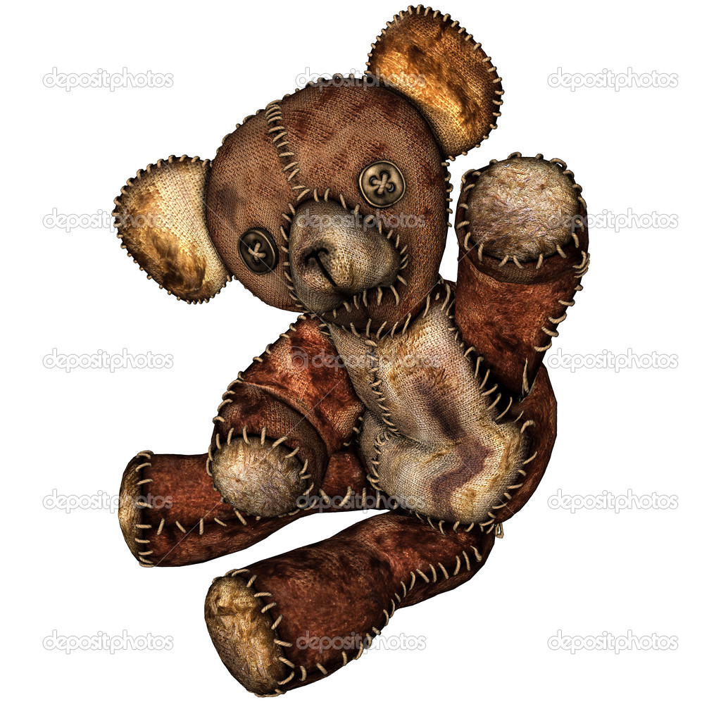 Old teddy bear with button eyes â Stock Photo © DigitalArtB #31721277