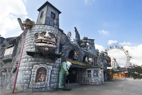 Amusement Prater park, Vienna — Stock Photo, Image