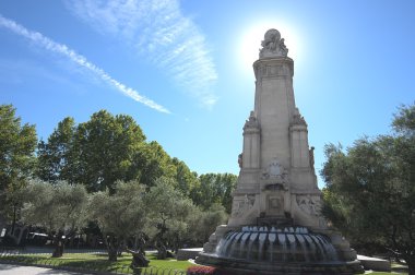 anıt cervantes Madrid, İspanya