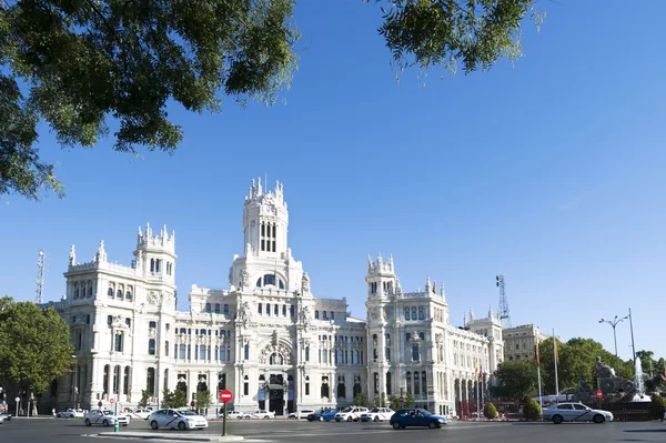Plaza de cibeles, Μαδρίτη — Φωτογραφία Αρχείου