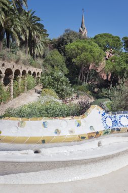 Park Guell, Barselona, İspanya