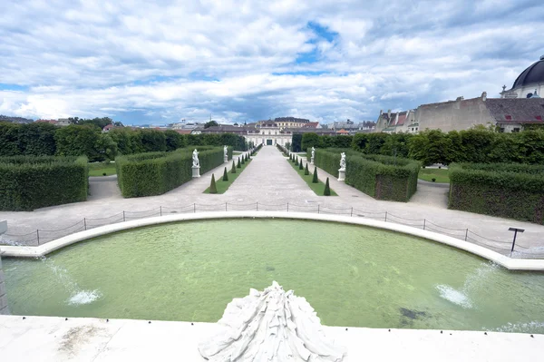 Wien Österrike belvedere castle — Stockfoto