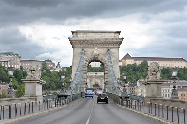 Puente de la cadena Budapest —  Fotos de Stock