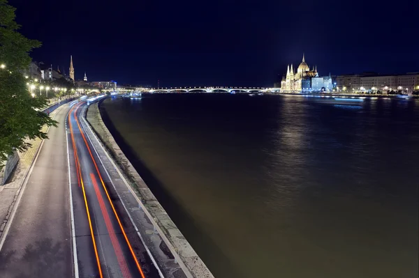 Budapest Vida nocturna —  Fotos de Stock