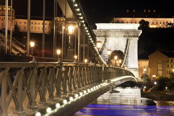 Budapest Kettenbrücke — Stockfoto