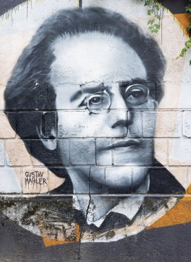 Gustav Mahler graffiti