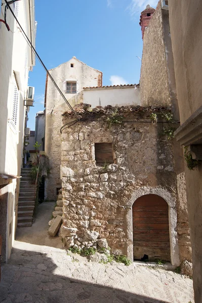 Alte mediterrane Insel krk kroatien — Stockfoto