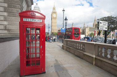 Londra street, telefon çizme ve big ben