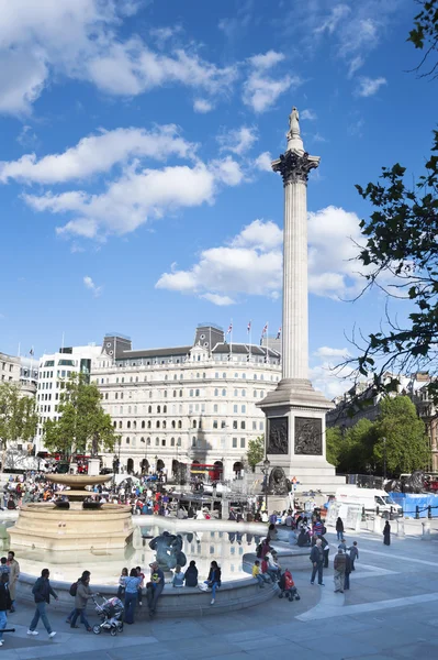 Trafalgar Square London — Stock fotografie