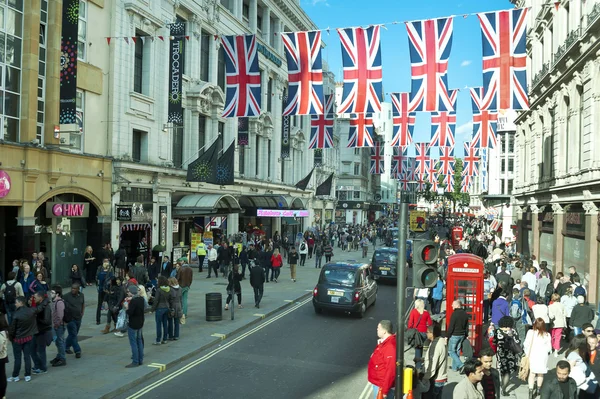 Oxford Street Londra — Foto Stock