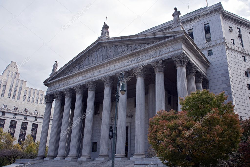 The New York State Supreme Court Building