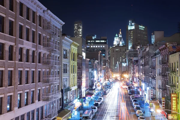 China town in Manhattan New York City — Stock Photo, Image