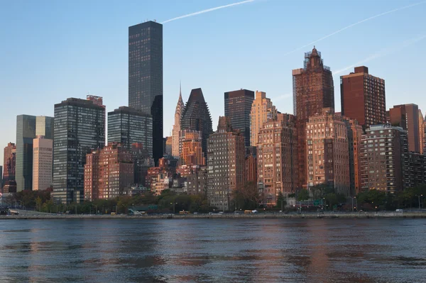 Manhattan városképe New York City — Stock Fotó