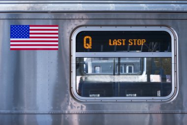 New york city q tren detay