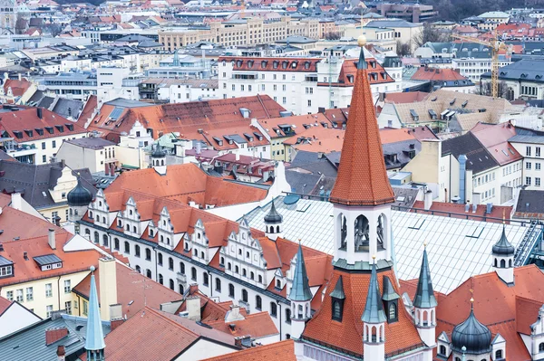 Vue du centre-ville de Munich. Munchen, Allemagne — Photo