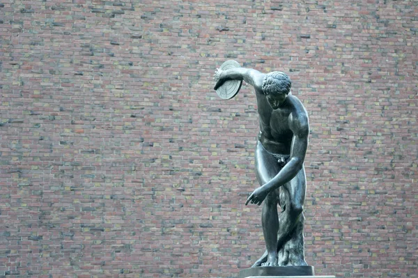 discobolus ünlü Yunan heykel