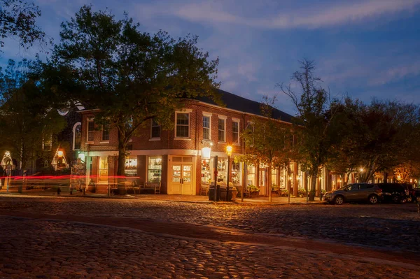 Ηπα Μασαχουσέτη Ναντάκετ Άιλαντ Nantucket Town Main Street Ιστορική Λεπτομέρεια — Φωτογραφία Αρχείου